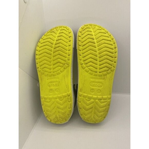 Crocs Colorburst Crocband Rainbow Pride Colorful Splatter Men's 11 205109 Rare - Picture 8 of 10